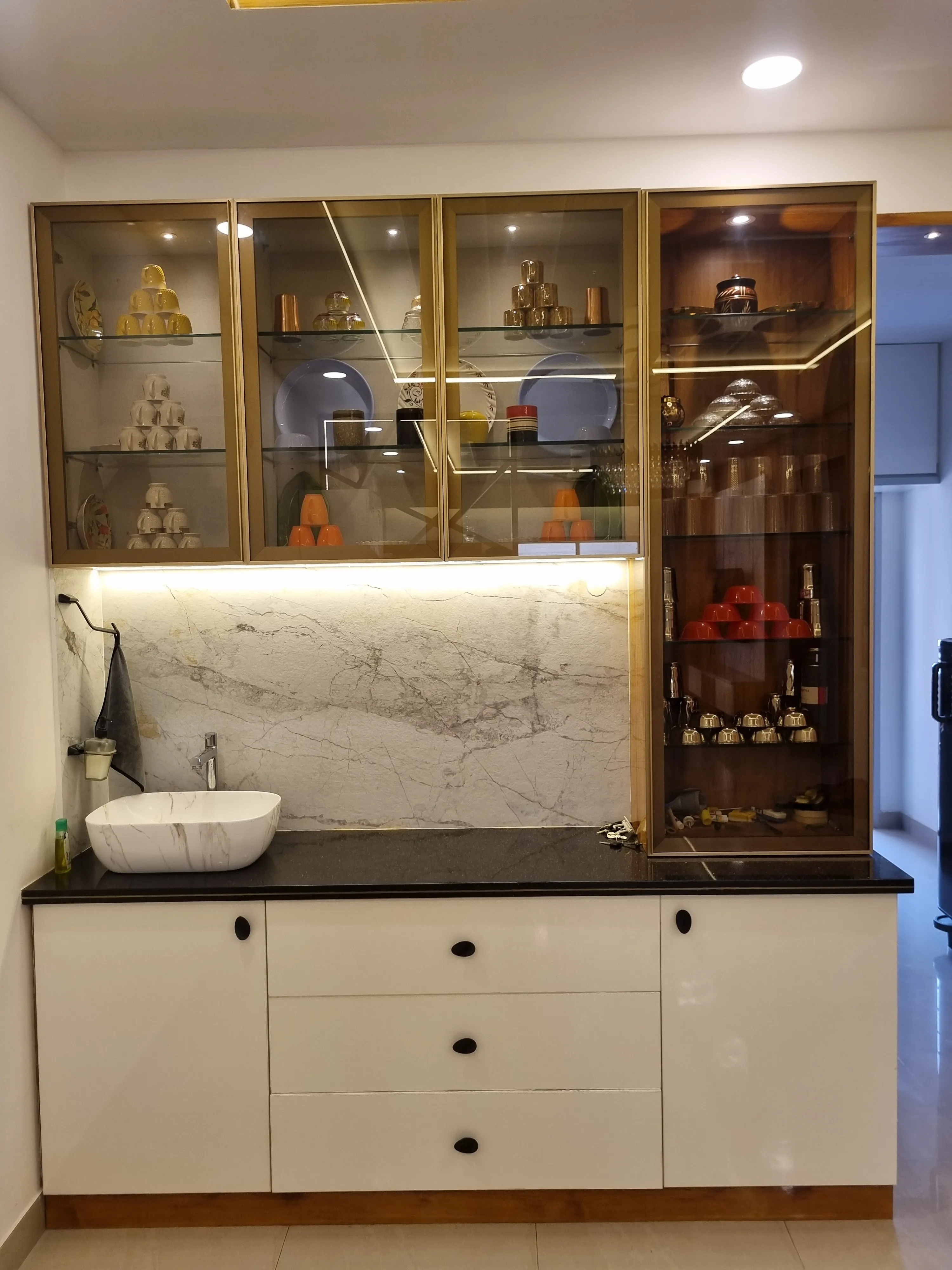 Kairospaces crockery-dining interior design project