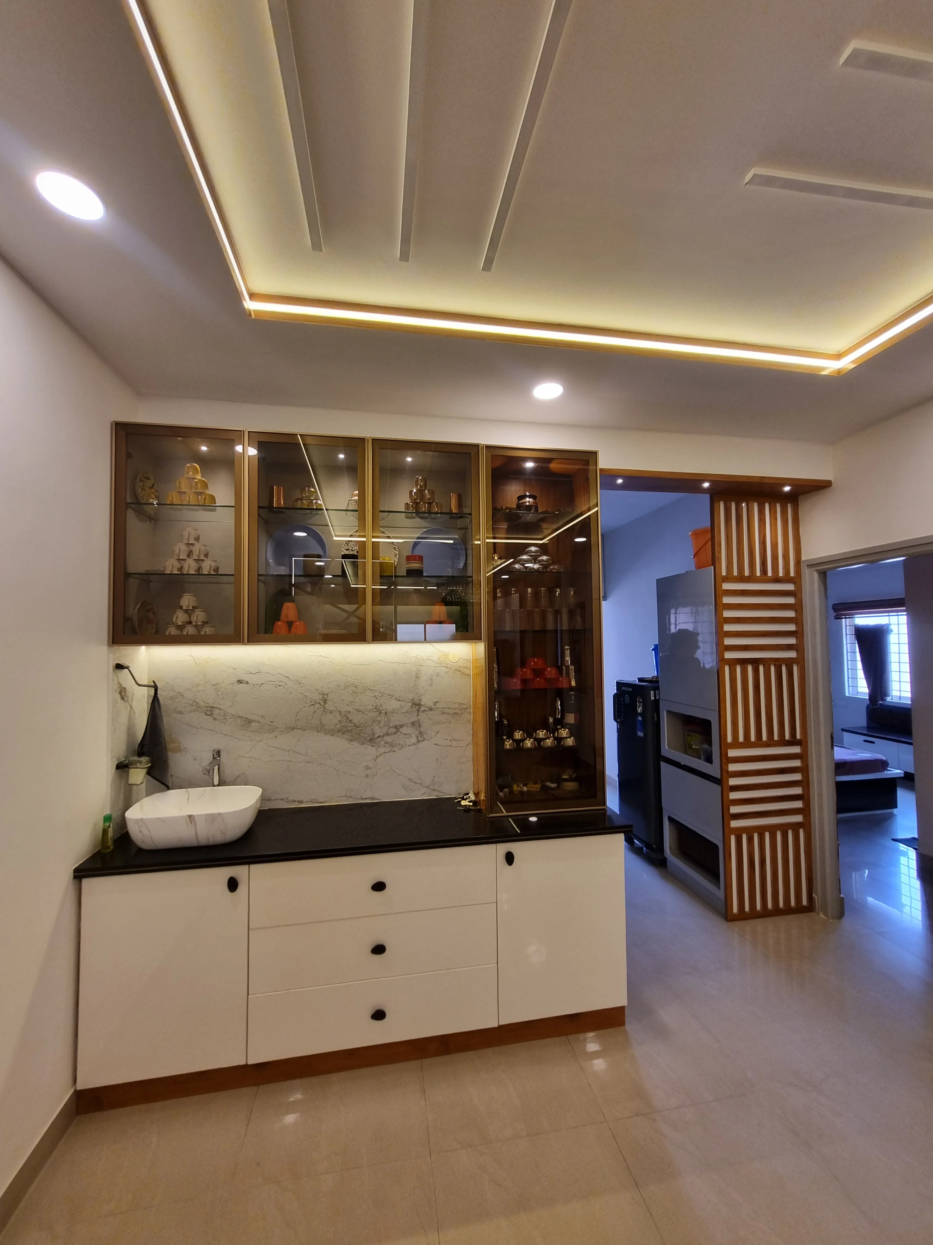 Kairospaces crockery-dining interior design project