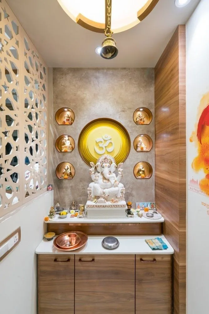 Kairospaces puja-unit interior design project