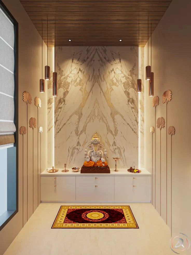 Kairospaces puja-unit interior design project