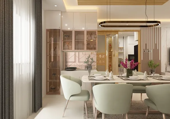 Kairospaces crockery-dining interior design project