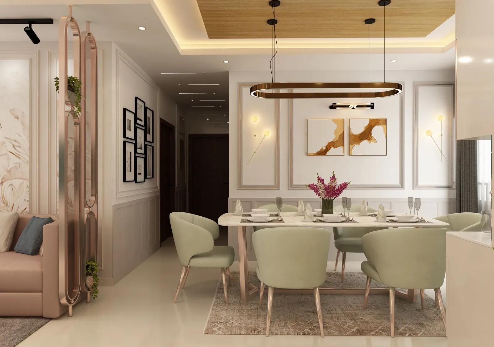 Kairospaces crockery-dining interior design project