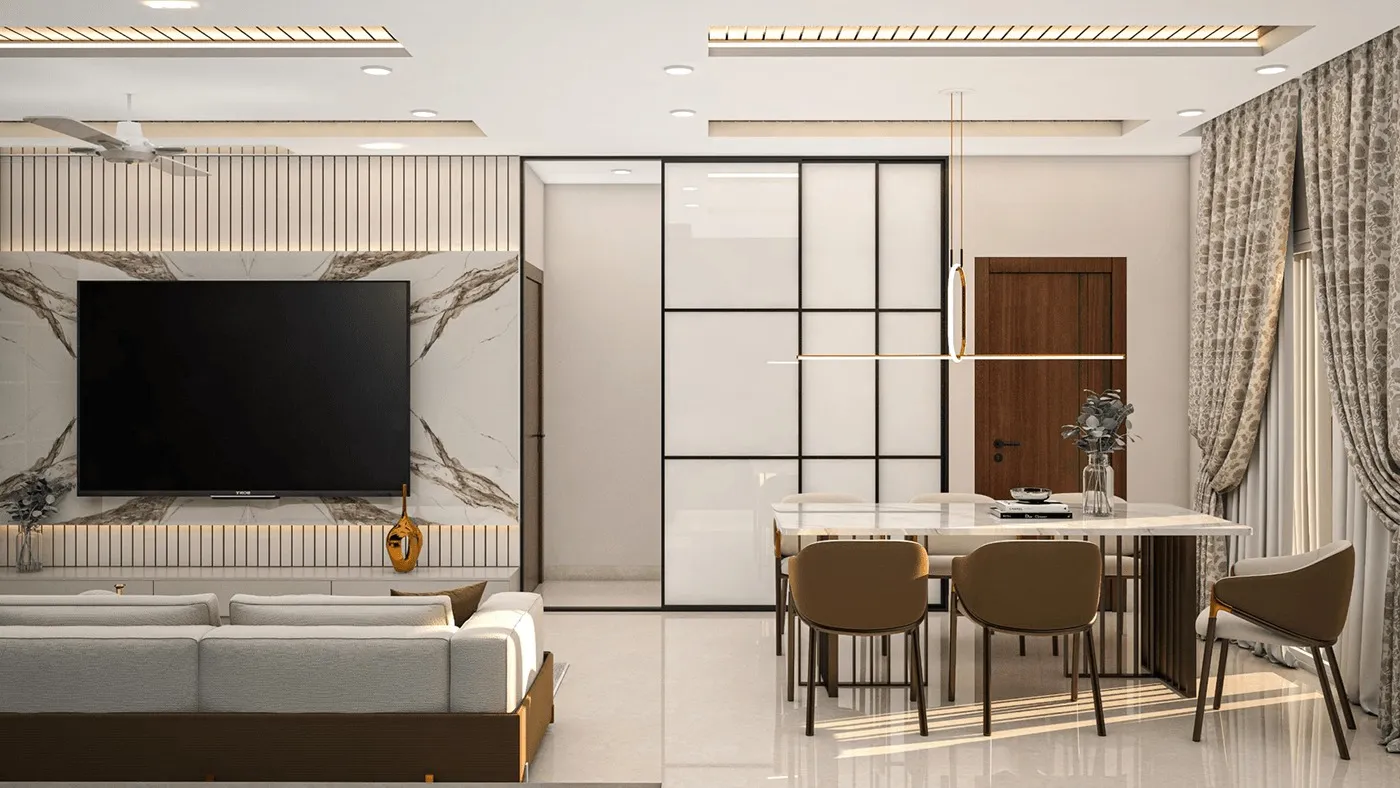 Kairospaces tv-unit-living interior design project