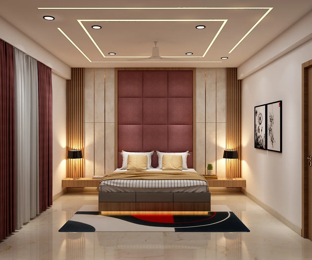 Kairospaces beds interior design project