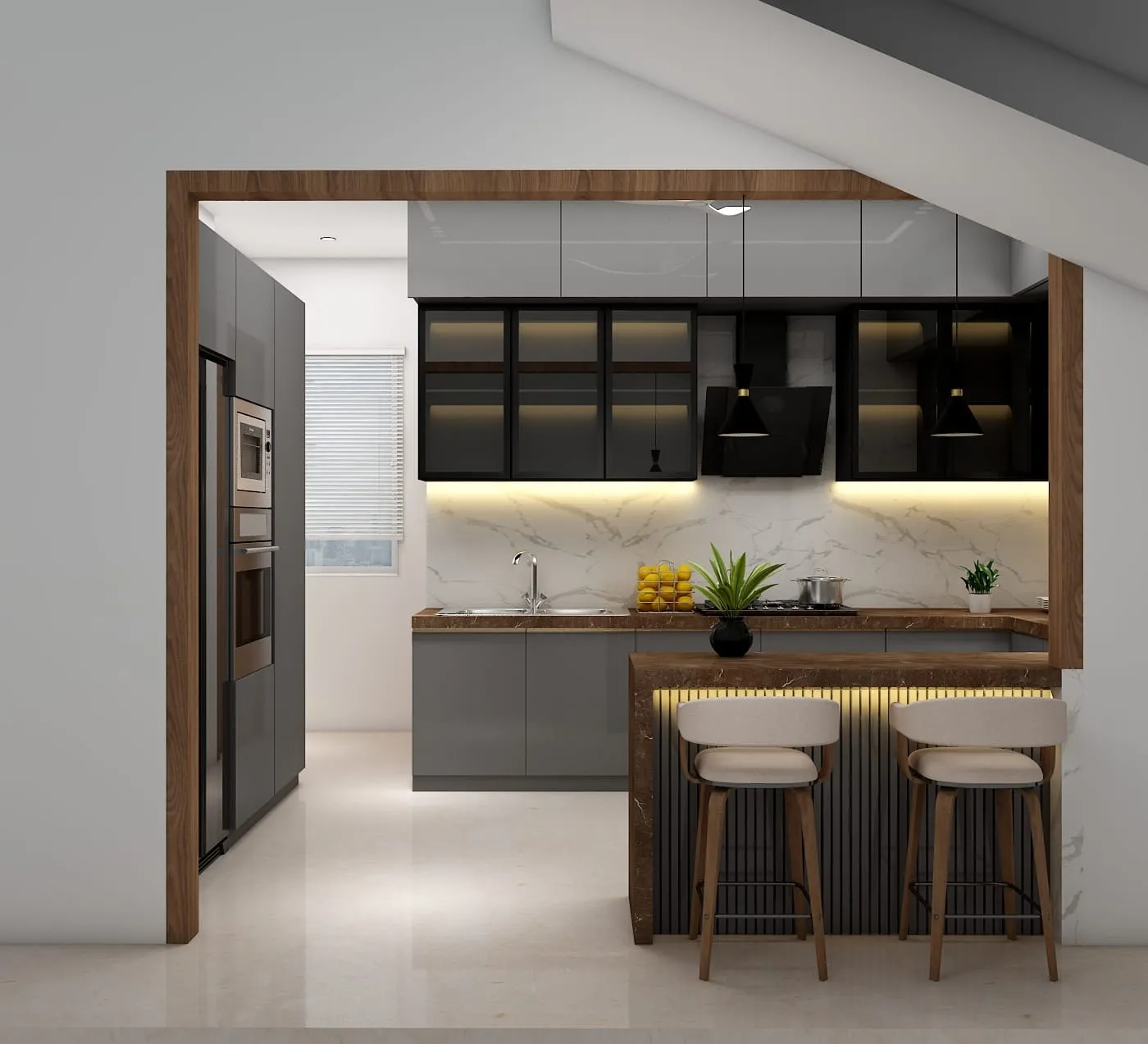 Kairospaces kitchen interior design project