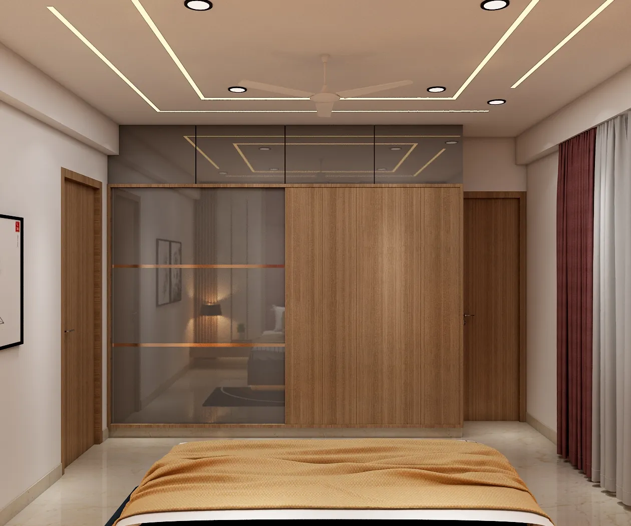 Kairospaces rooms-wardrobe interior design project