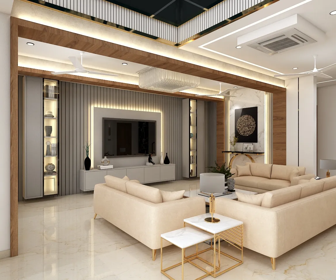 Kairospaces tv-unit-living interior design project