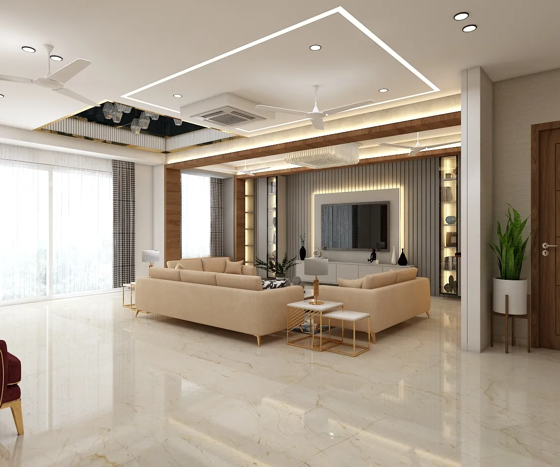 Kairospaces tv-unit-living interior design project