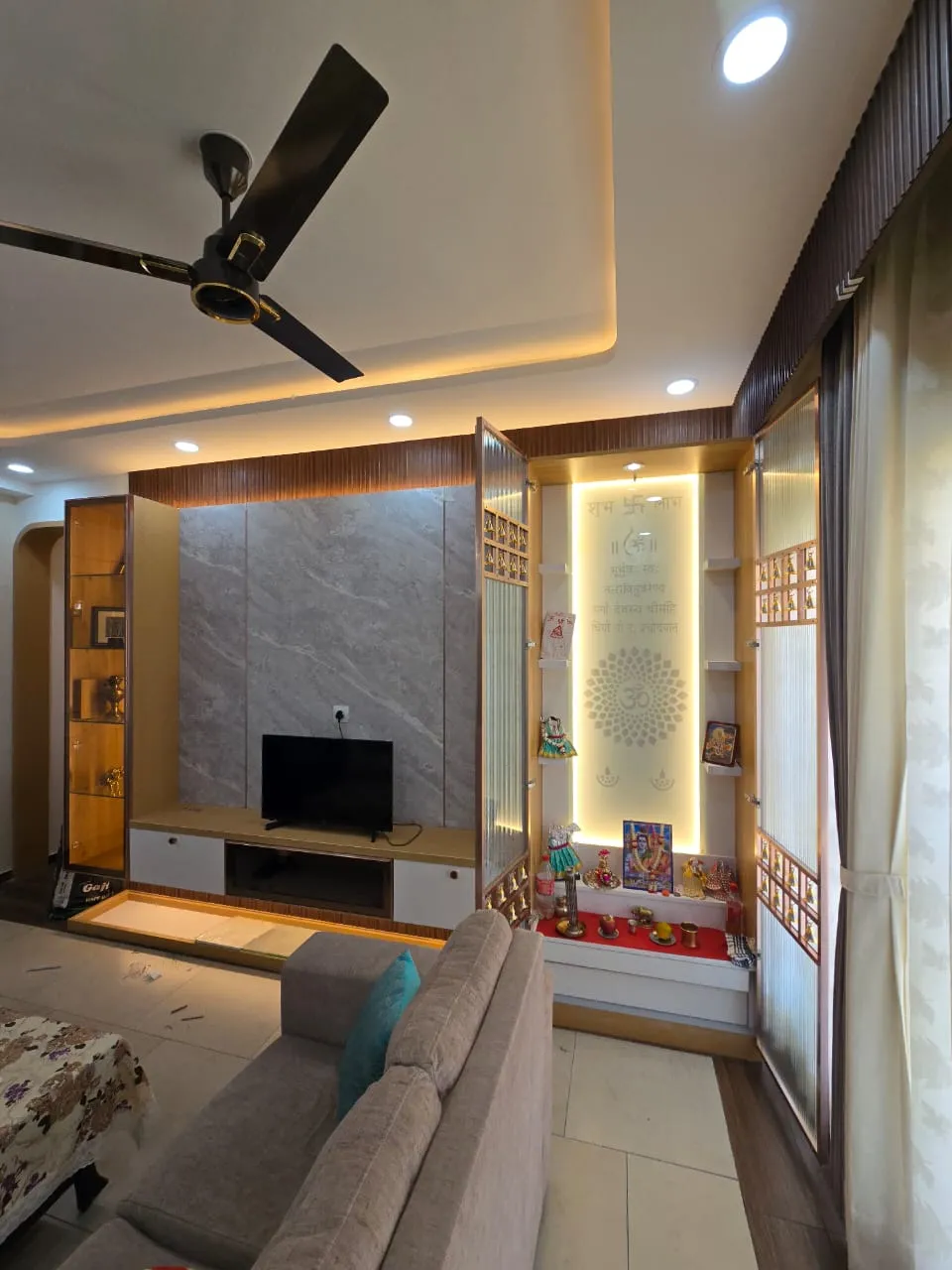 Kairospaces tv-unit-living interior design project