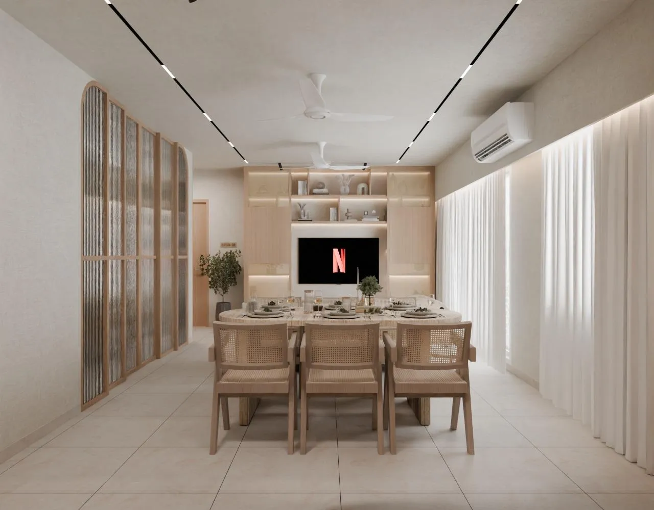 Kairospaces crockery-dining interior design project