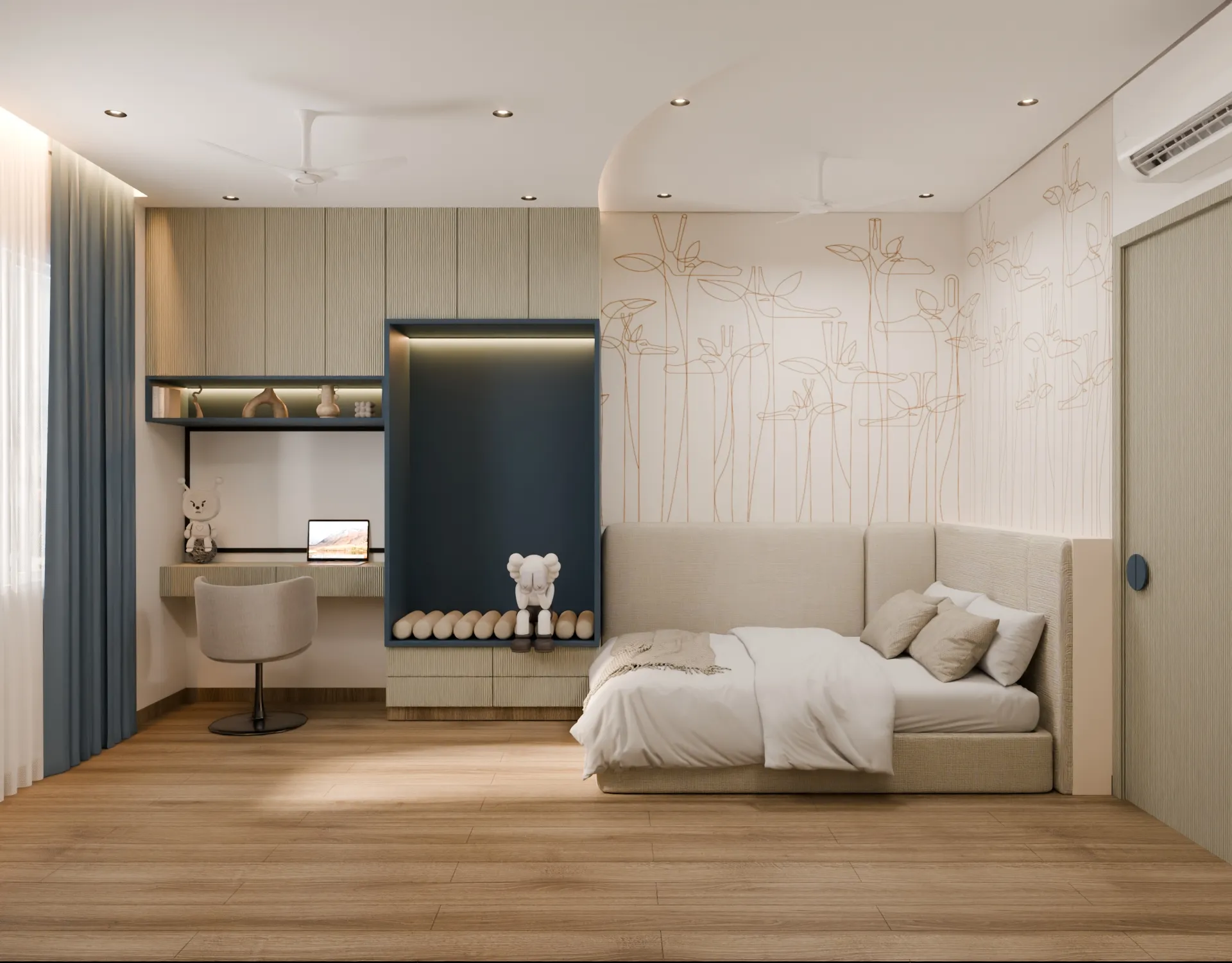 Kairospaces rooms-wardrobe interior design project