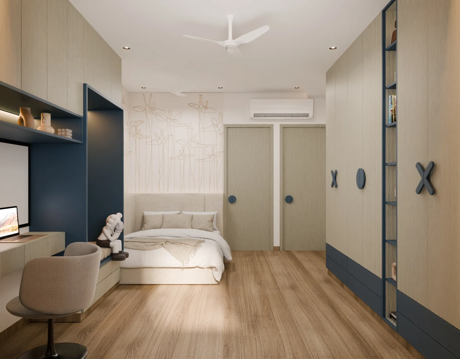 Kairospaces rooms-wardrobe interior design project