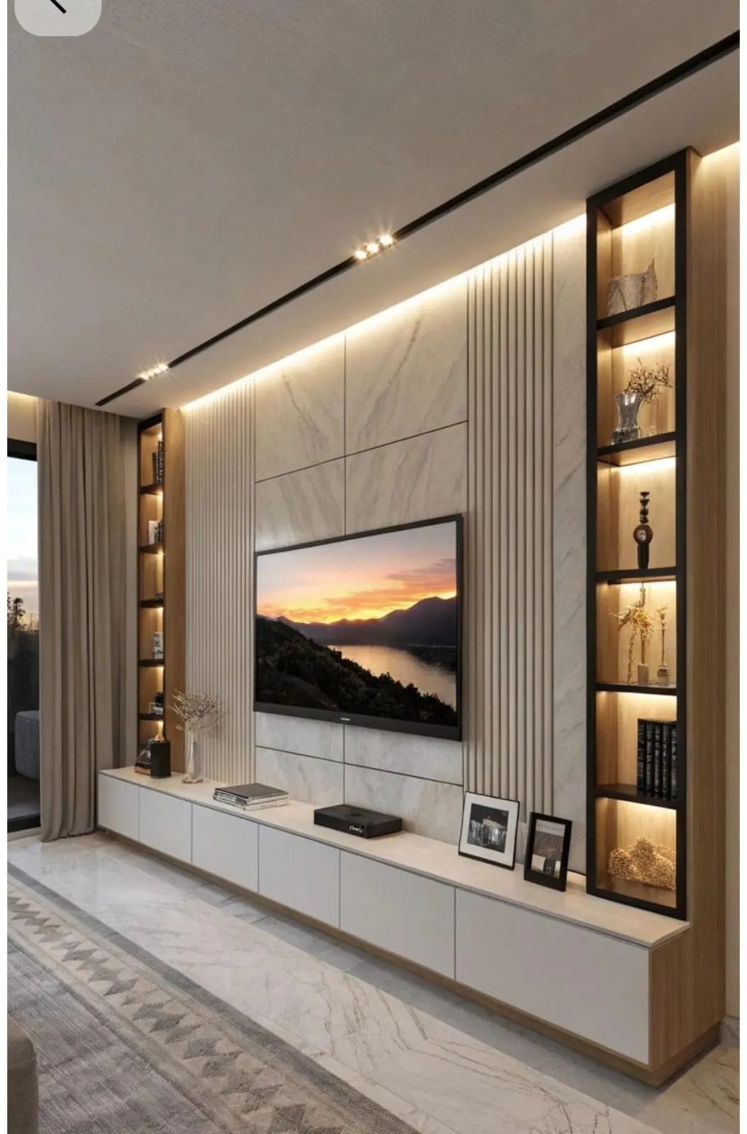 Kairospaces tv-unit-living interior design project