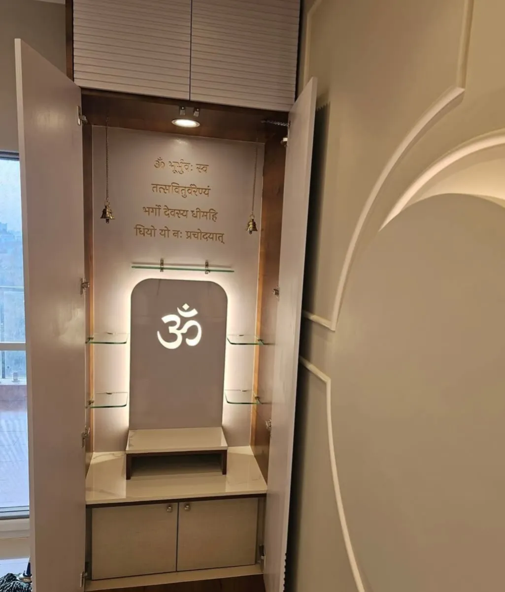 Kairospaces puja-unit interior design project