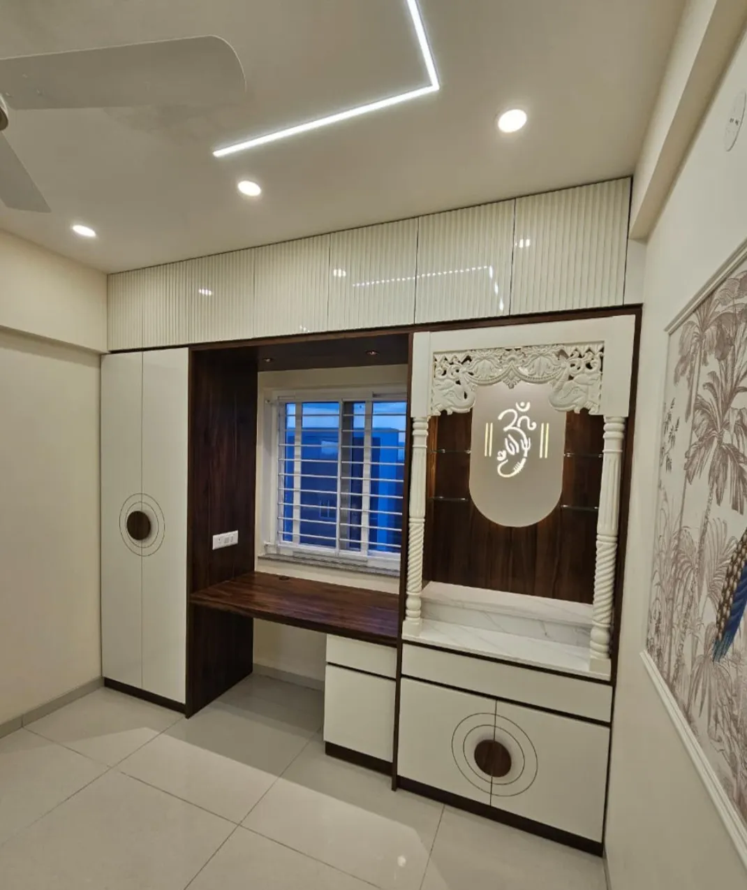Kairospaces puja-unit interior design project